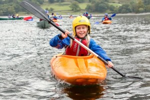 Kayaking on Ullswater