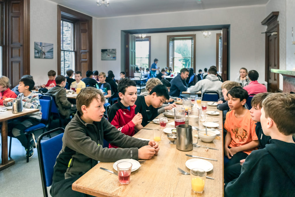 Patterdale Hall Dining room enjoyed